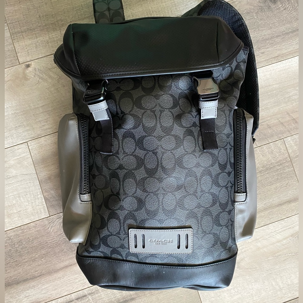 Coach F79901 Ranger Backpack in Colorblock Signature Canvas